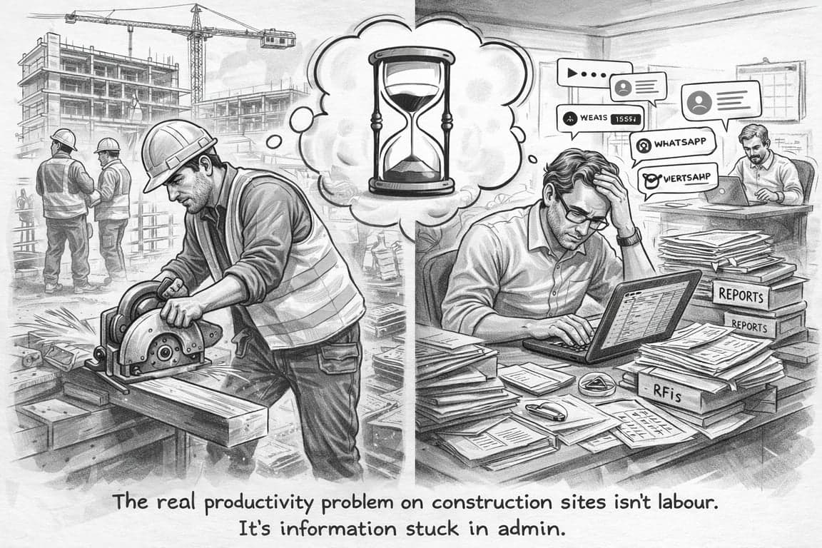 Construction's Real Productivity Problem Isn't Labour